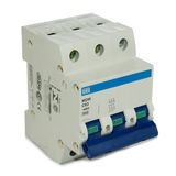 Mini Disjuntor Tripolar MDW-C63-3 63A CURVA C 5KA WEG