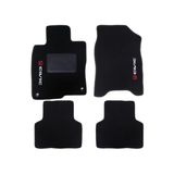Kit Tapete Carpete Para Honda Civic 2017 Até 2020 Preto