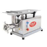 Picador/Moedor de Carne 22 Total Inox 1,5CV NR 12 Eletrônica CAF Máquinas 380v