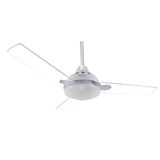 Ventilador Britânia de Teto e Luminária Cristal BVT05B 220V