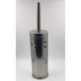 Escova Sanitária Para Limpar Privadas Com Suporte Inox 24 Cm