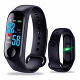 Relógio Bluetooth Inteligente Smartband M3 Monitor Cardiaco Lançamento