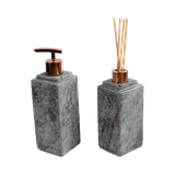 Kit Banheiro Bancada Lavabo Luxo Em Pedra Sabão N03 Rosê