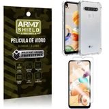 Capinha + Película de Vidro Blindada LG K41s - Armyshield