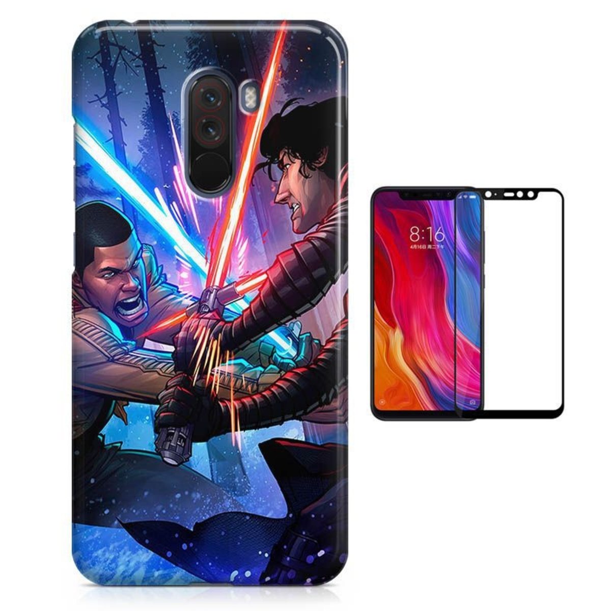 MP27793517_Kit-Capa-Case-TPU-Xiaomi-Pocophone-F1-Star-Wars---Pel-Vidro--BD02-_1_Zoom