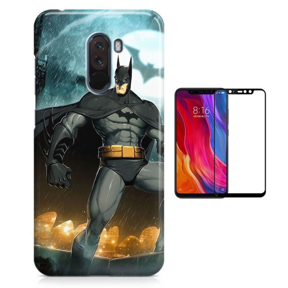 MP27789564_Kit-Capa-Case-TPU-Xiaomi-Pocophone-F1-Batman---Pel-Vidro-BD01-_1_Zoom