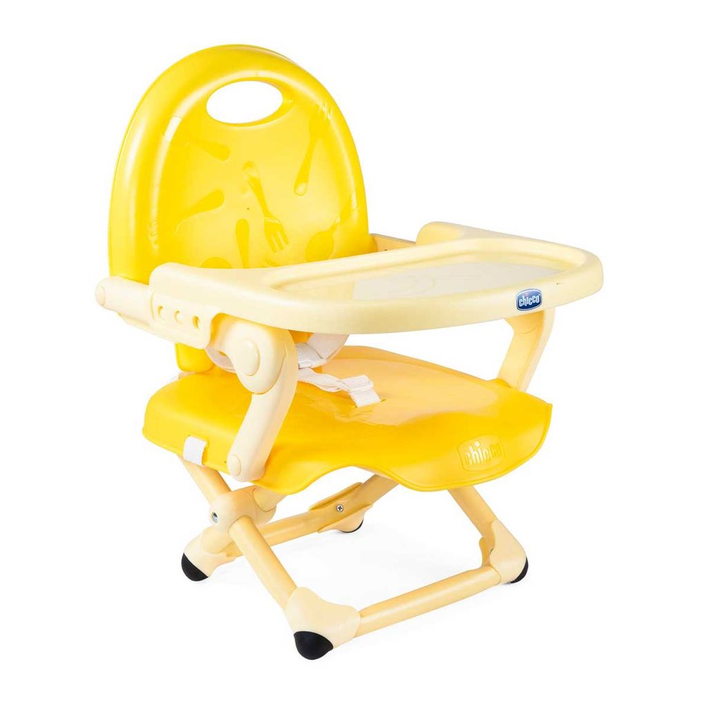 Cadeirinha De Alimentação Para Bebê Portátil Chicco Pocket Snack Cadeira  Refeição Assento de Elevação Infantil 15kg Cinza Dark Gray
