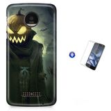 Kit Capa Moto Z XT1650 - Halloween + Pel Vidro BD2