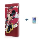 Kit Capa  Galaxy J7 Prime Minnie + Pel  (BD01)