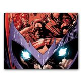 Placa  MDF  20 cm x 30 cm - Magneto X-men Avengers Vingadore
