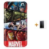 Kit Capa  Galaxy J7 2016 Avengers Vingadores + Pel  (BD30)