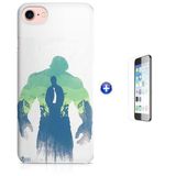 Kit Capa iPhone 7 - 4,7' Hulk Vingadores + Pel Vidro (BD30)