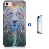 Kit Capa iPhone 7 - 4,7' Lion Leão + Pel Vidro B30