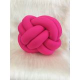 Almofada Nó Escandinavo Nozinho Decorativo Pink
