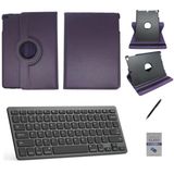 Kit Capa 360/Can/Pel/Teclado iPad New 2017 9,7 ' Roxo