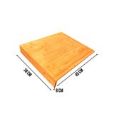 Tabua de Madeira Bela Home para Bancada Bambu 45x38x8cm