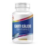 Carti Cálcio Cartilagem De Tubarão + Vitamina C 60caps 500mg