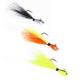 Kit Iscas Artificiais Pesca Fundo Streamer Jig Marine Sports 15g 20g 3un