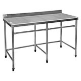 Mesa Corte em Aço Inox 304 Mct 1 Metro Atual Inox