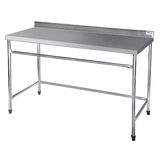 Mesa Lisa Reforçada em Aço Inox 304 MLR 2 Metros Atual Inox