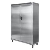 Armário Vertical de Materiais de Limpeza AVDML Aço Inox 430 Atual Inox