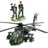 Corper Toys Helicóptero Do Exército Brinquedo Diecast Avião De Ataque Militar Com Luzes E Sons Pullback Veículos Para Crianças Garotos Bônus Com 2 So