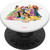 Disney Princess Group Photo Popsockets Popgrip: Aperto Permutável Para Telefones &amp, Tablets