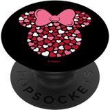 Disney Minnie Mouse Ícone Pink Hearts Dia Dos Namorados Popsockets Popgrip: Aperto Permutável Para Telefones &amp, Tablets