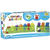 Imagimake Junior Ábaco Conjunto De Atividades De Construção De Habilidades (2 Anos +) Para Ajudar A Aprender Formas, Números, Contagem, Fala E Lingua