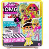 Lol Omg Dress Up Studio By Horizon Group Usa, Decore 4 Bonecas Com Mais De 100 Acessórios, Diy Fashion Craft Kit, Mix &amp, Match Fabrics &amp, Patte