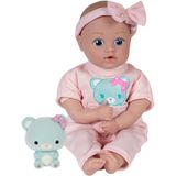 Adora Mini Baby Doll Com Soft Flocked Bear Friend - Be Bright Tots &amp, Friends