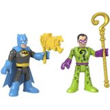 Fisher-price Imaginext Dc Super Friends Batman &amp, The Riddler Figure Set For Preschool Kids Ages 3 A 8 Years