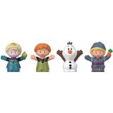 Fisher-price - Disney Frozen Elsa &amp, Friends By Little People, Figure 4-pack