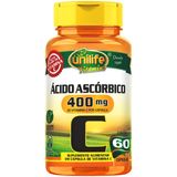 Vitamina C Ácido Ascórbico Vegana 60 cápsulas