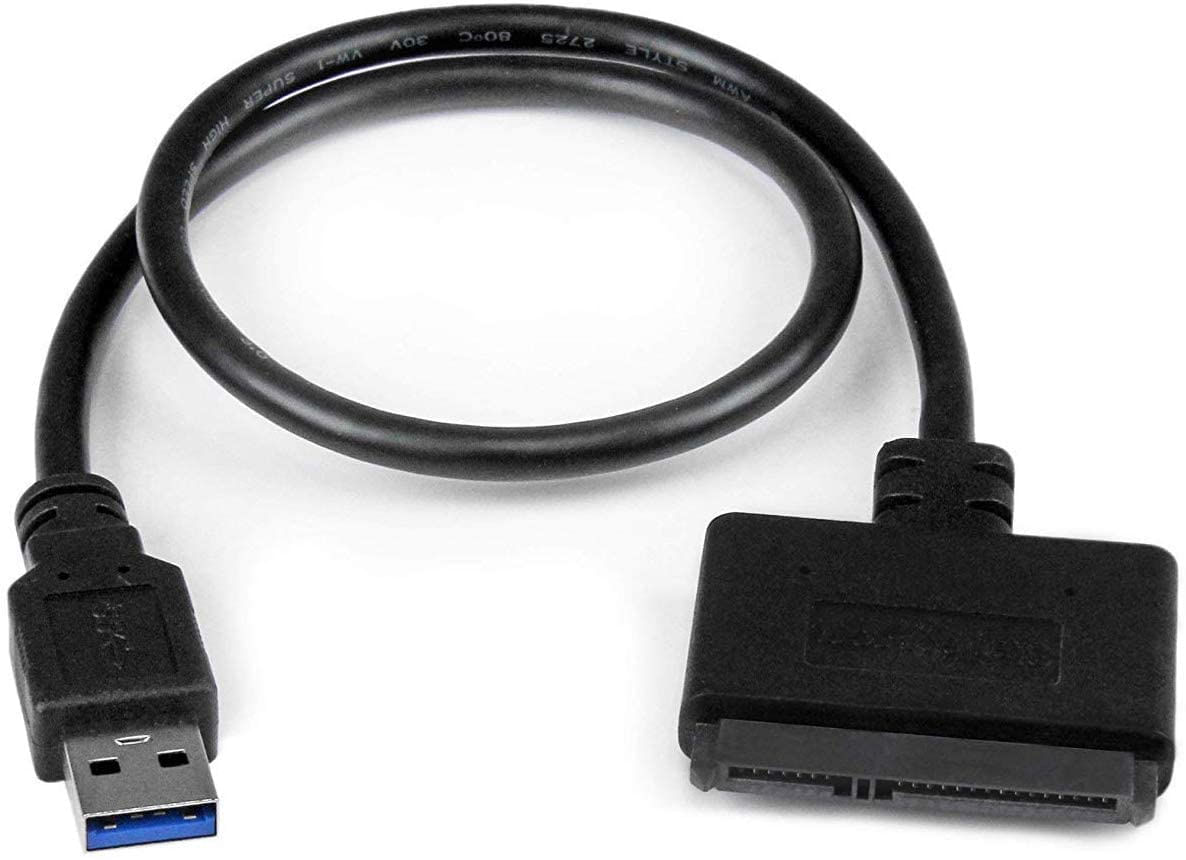 Startech.com Sata Para Cabo Usb - Adaptador De Disco Rígido Sata Iii De 3,5 A 2,5 - Conversor Externo Para Transferência De Dados Ssd/hd