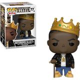 Funko Notorious B.i.g. C/ Crown: Notorious B.i.g. X Pop! Rocks Vinyl Figure &amp, 1 Pop! Pacote Protetor Gráfico De Plástico Pet Compatível #077 / 31