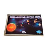 Brinquedo Educativo Quebra Cabeça Sistema Solar 12 Peças