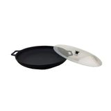 Frigideira Paella de Ferro Fundido Com Tampa - Diametro 60cm