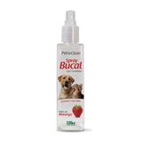 Spray Bucal Pet Clean 120ml Cachorro Gato Cães Pet Morango