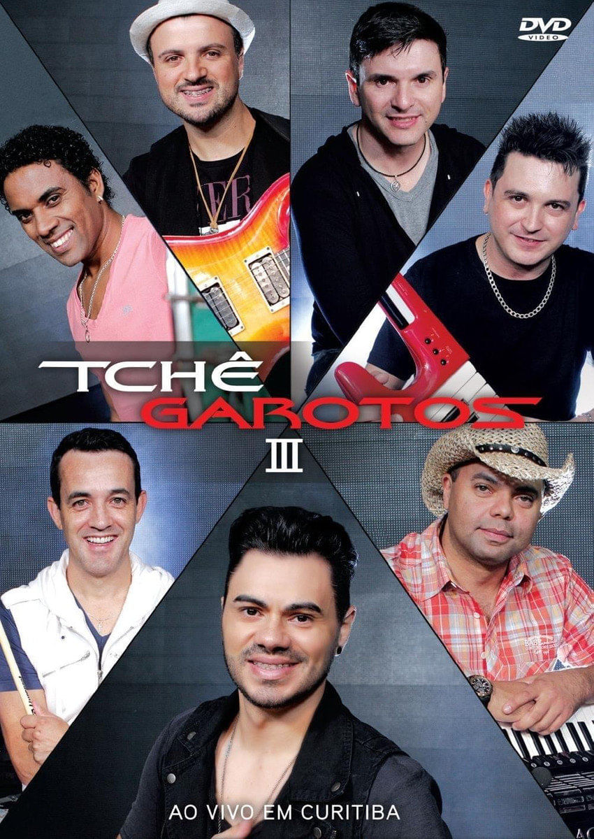 DVD - Tchê Garotos III - Ao Vivo Em Curitiba - Carrefour - Carrefour