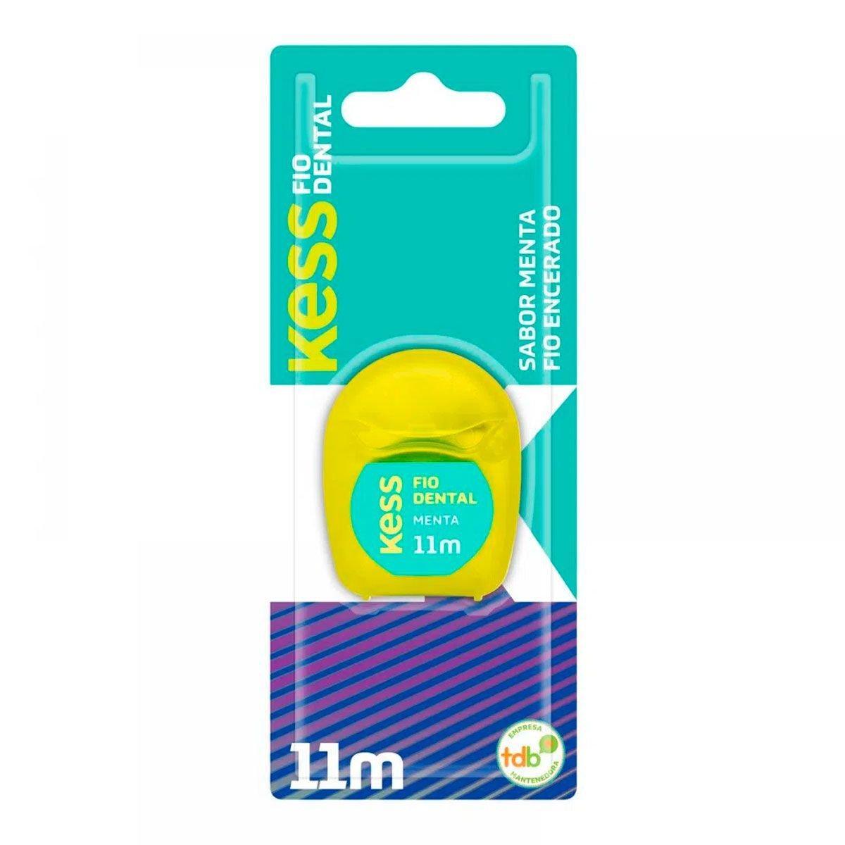 Fio Dental Sabor Menta Kess 11m Carrefour