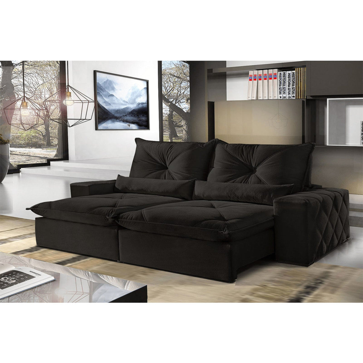 MP24877051_Sofa-5-Lugares-Retratil-e-Reclinavel-290-mts-Fusion-Suede-Preto-Sofa-Mix_5_Zoom