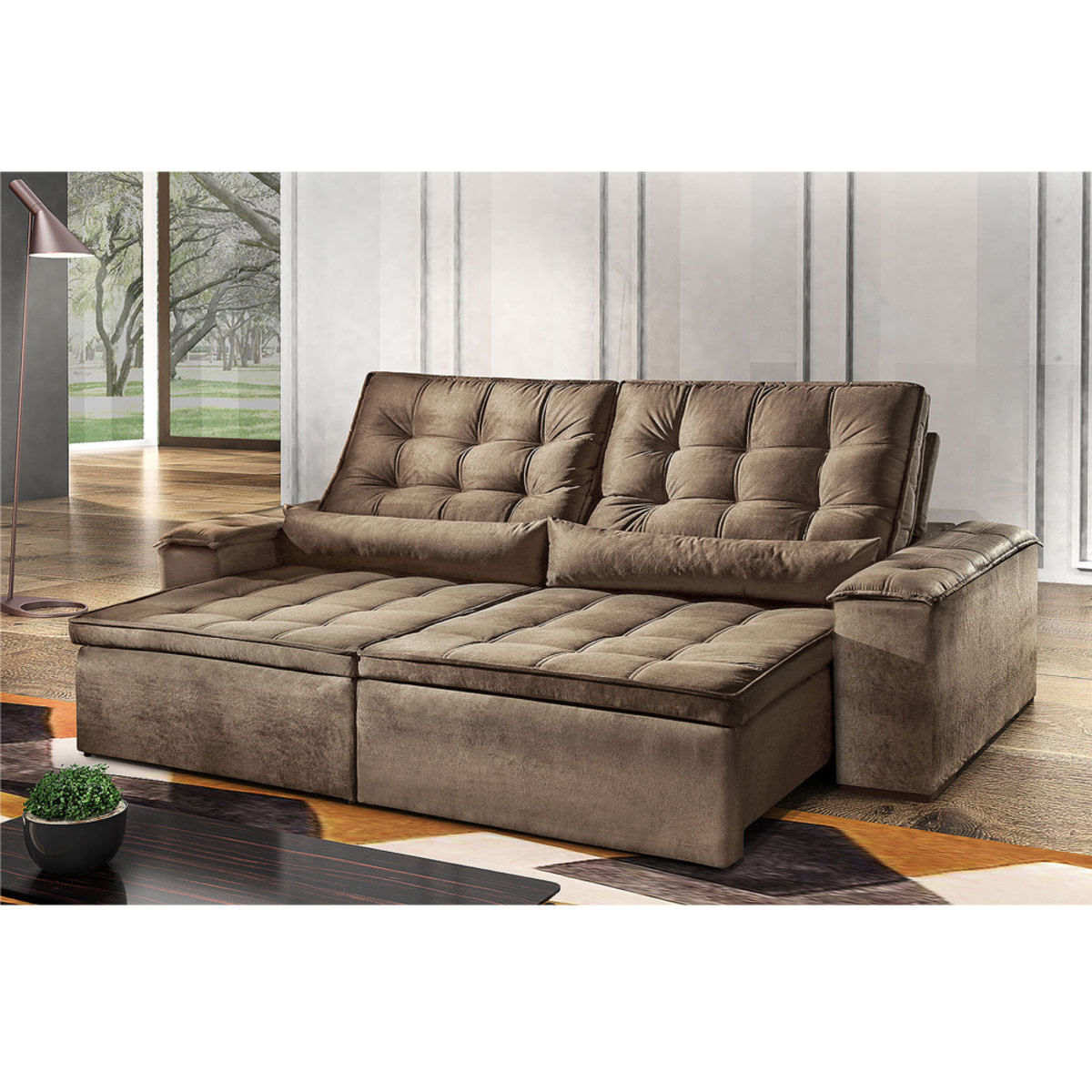 MP24867371_Sofa-4-Lugares-Retratil-e-Reclinavel-270-mts-Vicenzo-Suede-Marrom-Sofa-Mix_1_Zoom