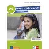 Deutsch echt einfach, kursbuch mit audios und videos online - A1