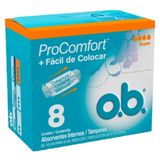 Absorvente Interno O B Procomfort Super 8un