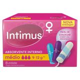 Absorvente Interno Intimus Medio 8un