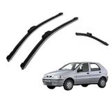 Kit Palheta Limpador Para-brisa Fiat Pálio G2 2001 À 2007