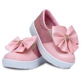 Tenis Iate Slip Infantil Feminino Casual Calce Facil 11.44 Cor:rosa,tamanho:20