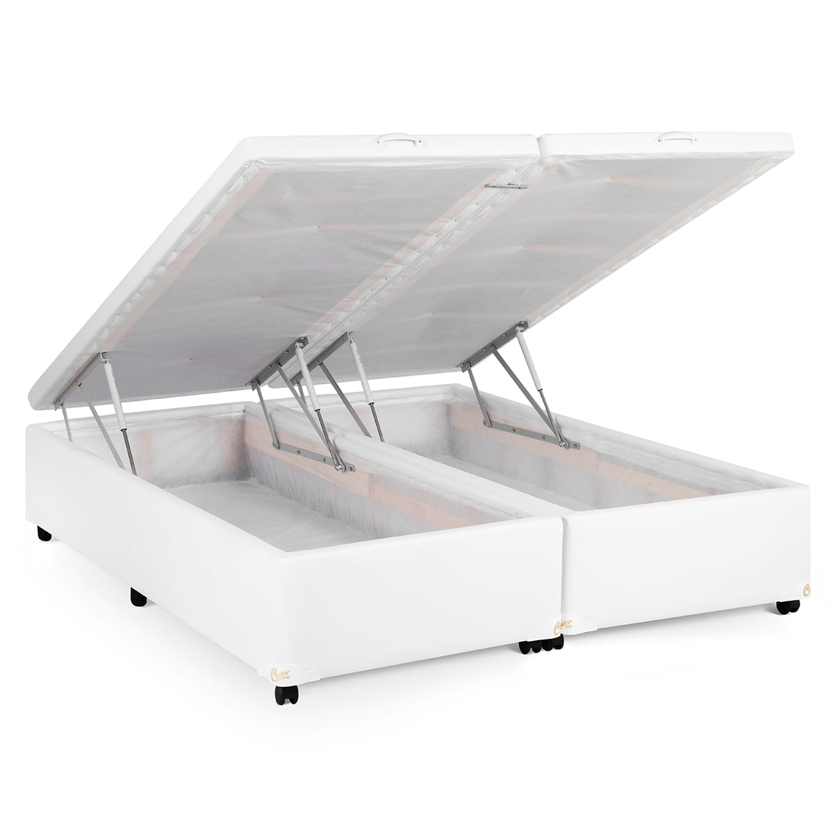 Box Baú Castor King Branco 193x203x35cm