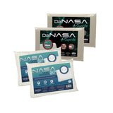 Kit 4 Travesseiros Nasa Air Viscoelástico com Ondas Massageadoras e Nasa 3D Viscoelástico com mais Suporte  Duoflex